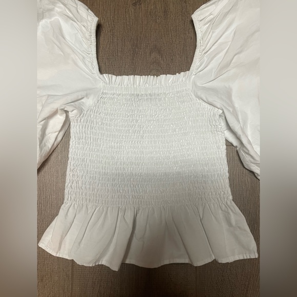 Zara White Top - Picture 3 of 4